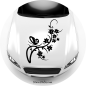 Preview: Aufkleber 11017 Schmetterling mit Blumen